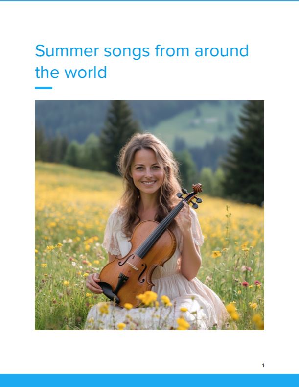 Titel: Global Summer Songs