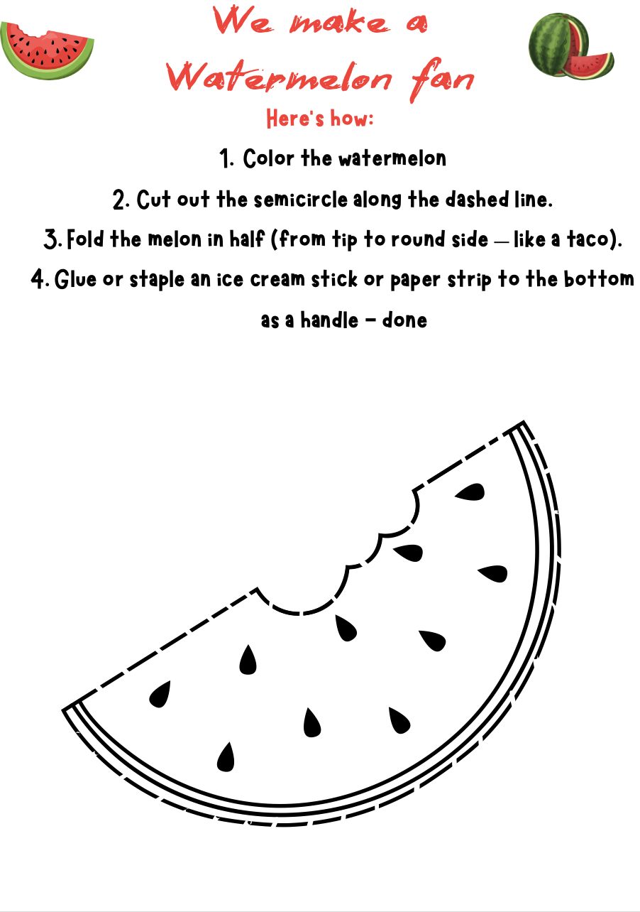 Beispiel: Watermelon Craft