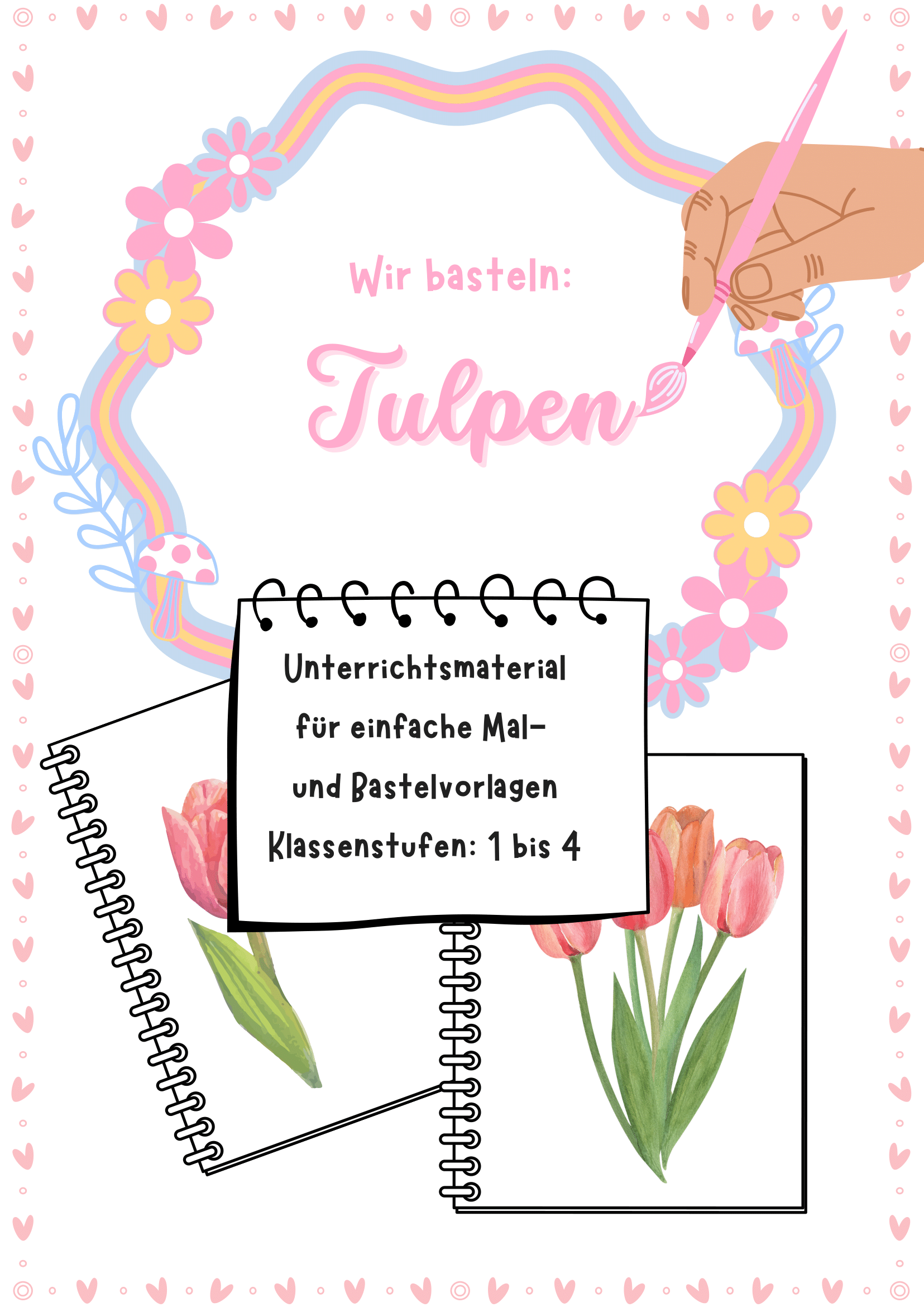 Titelbild: Wir basteln Tulpen
