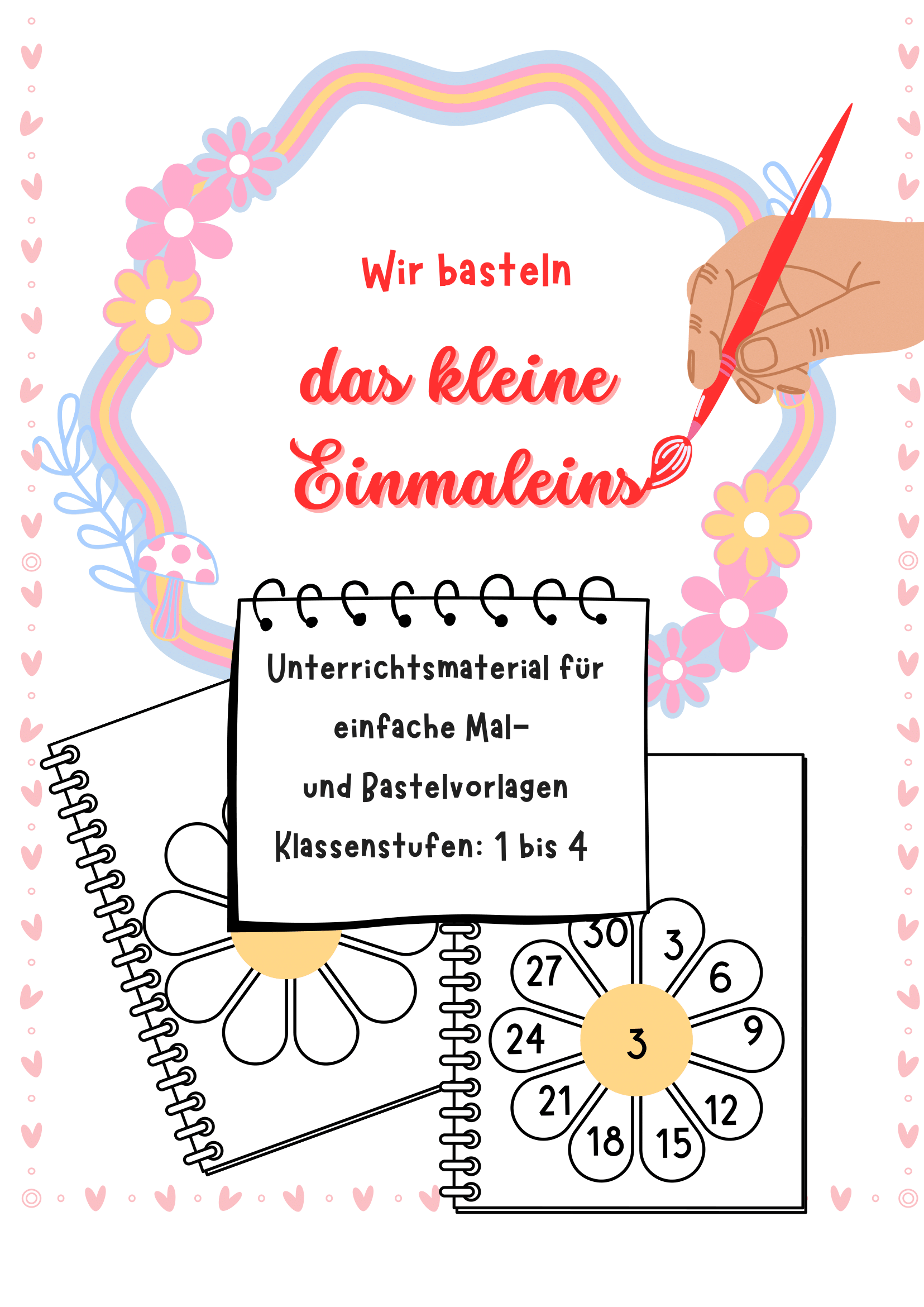 Titelbild: Wir basteln das kleine Einmaleins
