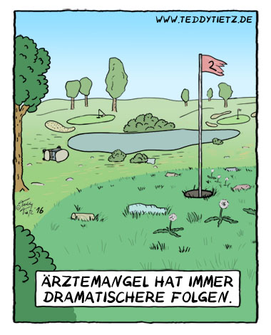 Verwaiste Golfplätze