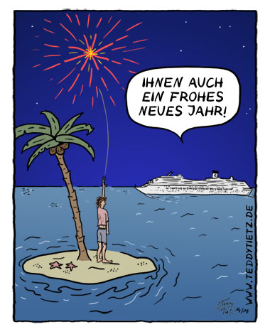 Cartoon Der Woche Frohes Neues Jahr Von Teddy Tietz Lehrer Online