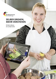 Erklärvideo Bundeszentrum für Ernährung Mädchen in einem Erklärvideo