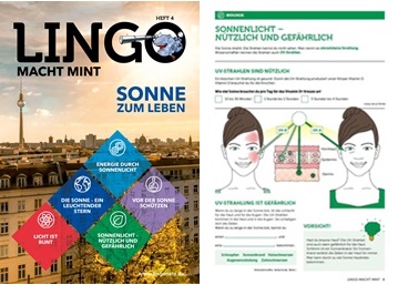 Lingo MINT Sonne samt Beispiel-Arbeitsblatt Lingo MINT Sonne samt Beispiel-Arbeitsblatt