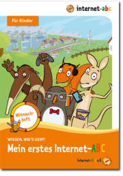 Cover des Mitmachhefts "Mein erstes Internet-ABC"