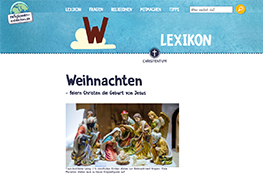 religionen-entdecken.de: Lexikoneintrag zu Weihnachten