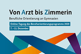 Logo der Veranstaltung "Berufliche Orientierung am Gymnasium"