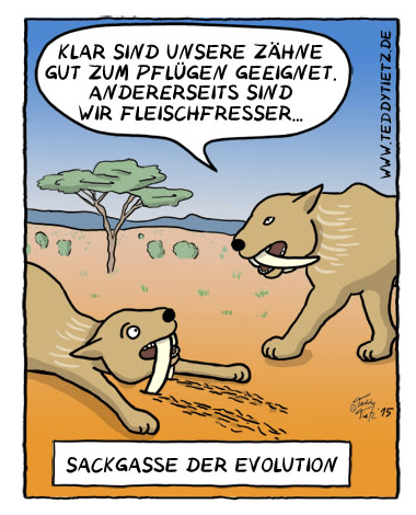 Sackgasse der Evolution