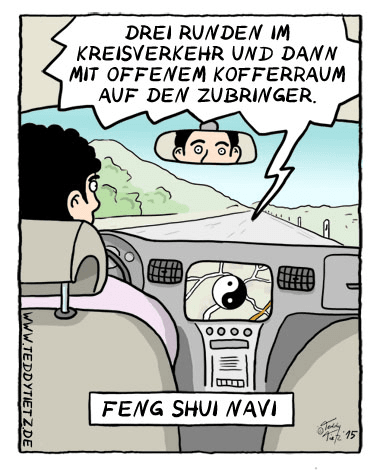 Feng Shui im Straßenverkehr
