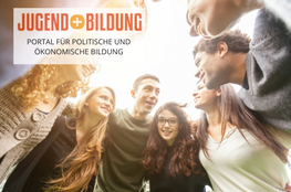 Neues Themenportal Jugend und Bildung Logo der Stiftung Jugend und Bildung
