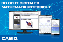 Digitale Angebote von CASIO für Lehrkräfte von Naturwissenschaften