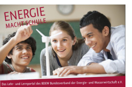 Logo von Energie macht Schule zum Thema erneuerbare Energien