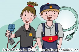 Erik und Tina, die Elektroniker Erik und Tina, die Elektroniker
