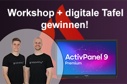 Gewinnen Sie MatheMind für Ihre Schule! Workshop und ActivPanel 9 gewinnen