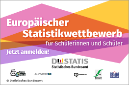 Europäischer Statistikwettbewerb für Schülerinnen und Schüler Europäischer Statistikwettbewerb für Schülerinnen und Schüler