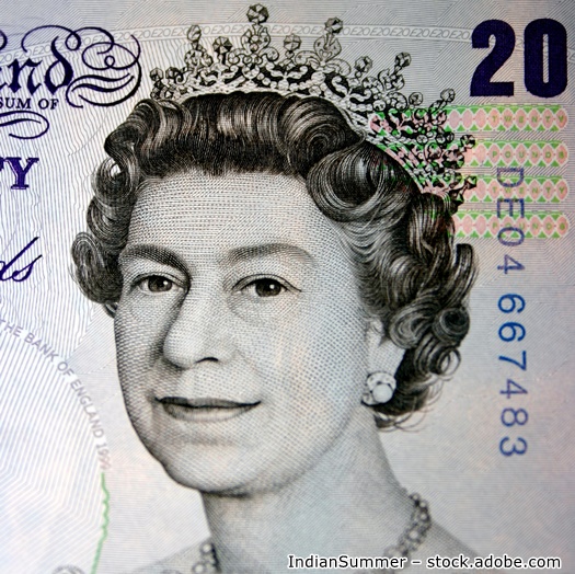 Queen Elizabeth II: Geldschein