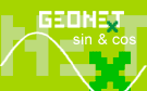 geonetx2.gif Schmuckbild mit sinusförmiger Kurve GEONExT-Logo