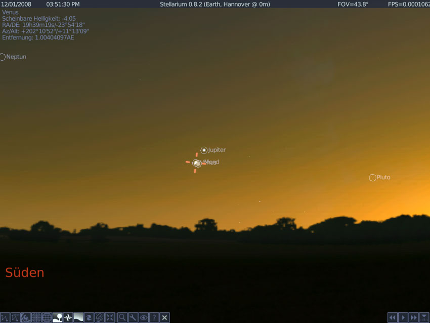 Stellarium-Screenshot