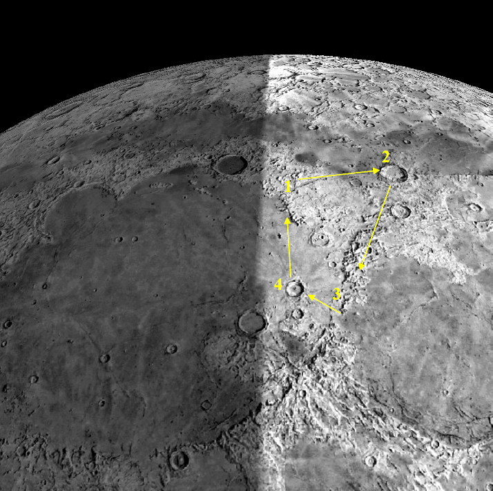 "Mondwanderung", Virtual Moon Atlas