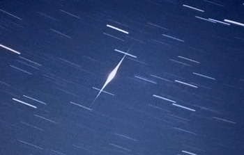 Iridium-Flare, © Mario Weigand