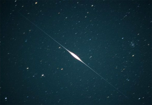 Iridium-Flare, © Claus Seifert