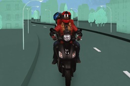 Motorradfahrende