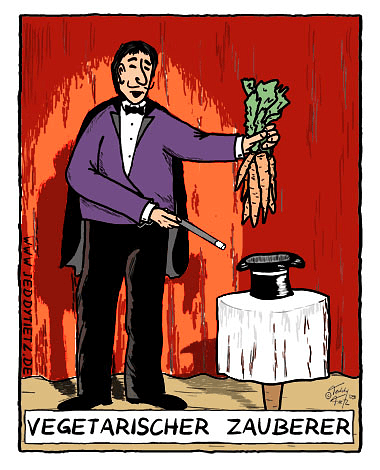 Vegetarischer Zauberer