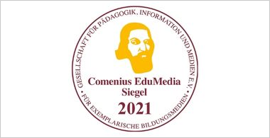 Comenius Auszeichnung für das Themenportal Pubertät Comenius Siegel 2021