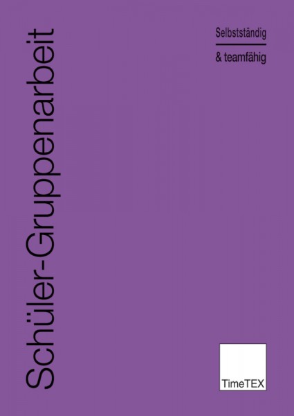 Heft Schüler-Gruppenarbeit A4