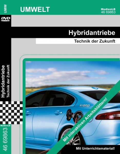 Hybridantriebe - Technik der Zukunft: DVD mit interaktiven Arbeitsblättern