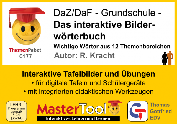 MasterTool - DaZ/DaF - Das Interaktive Bildwörterbuch (TP 177)