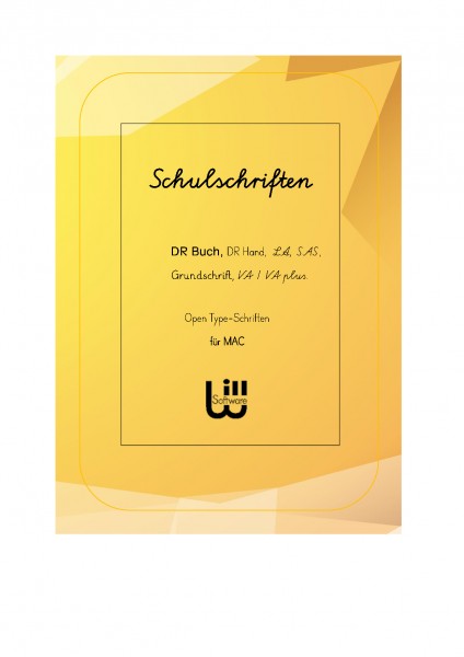 Komplettpaket Schulschriften MAC