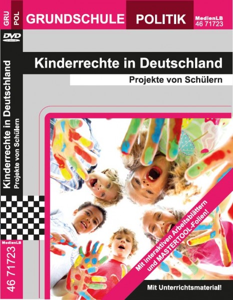 Kinderrechte in Deutschland - Projekte von Schülern: DVD mit interaktiven Arbeitsblättern