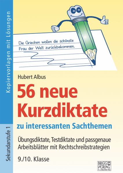 56 neue Kurzdiktate 9./10. Klasse Print oder E-Book