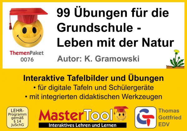 MasterTool - 99 Übungen für die Grundschule - Leben mit der Natur (TP 76)