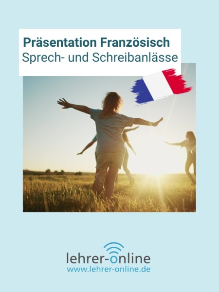 Präsentation mit 66 Folien: Sprech- und Schreibanlässe für den Französischunterricht