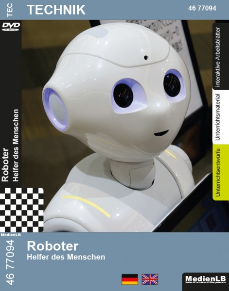 Roboter - Helfer des Menschen: DVD mit Unterrichts- und Begleitmaterial