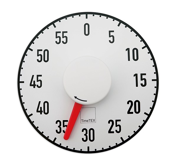 Tafel-Zeitdauer-Uhr "Automatik" magnetisch, 190 mm ø