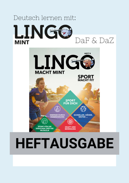 Lingo macht MINT-Magazin - Heft 9 Sport macht fit