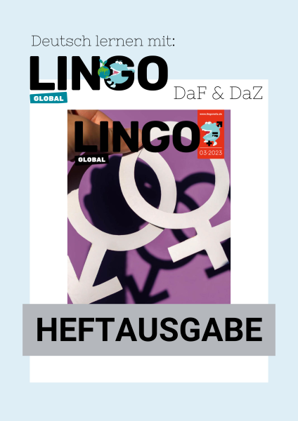 Lingo Global-Magazin – Magazin 11 „Geschlechtergerechtigkeit“