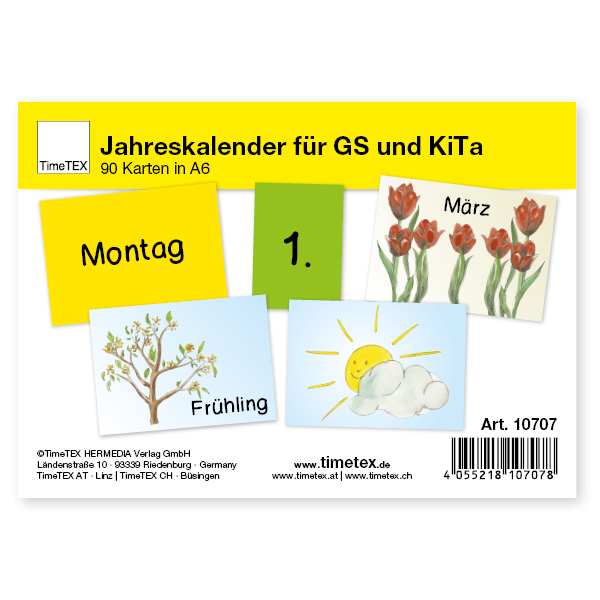 Jahreskalender für Grundschule und Kita