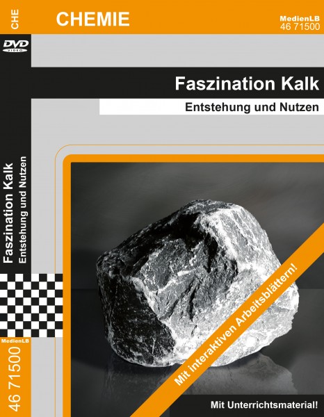 Faszination Kalk - Entstehung und Nutzen: DVD mit interaktiven Arbeitsblättern