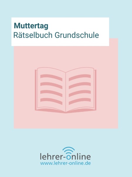 Rätselbuch zum Muttertag (Grundschule)