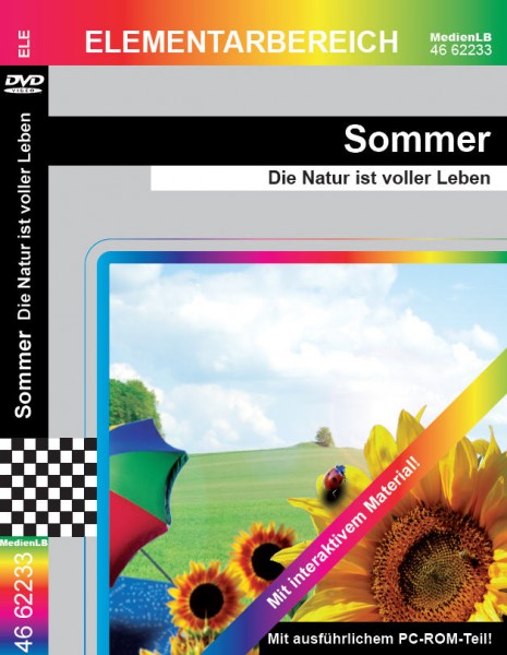 Sommer - Die Natur ist voller Leben: DVD mit Unterrichtsmaterial, interaktiven Übungen