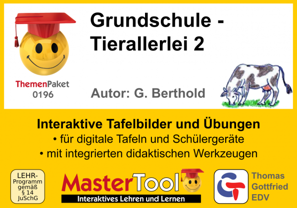 MasterTool - Grundschule - Tierallerlei 2 (TP 196)