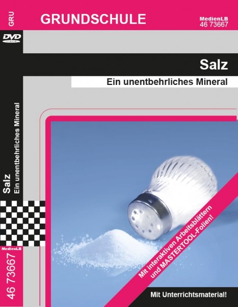 Salz - Ein unentbehrliches Mineral: DVD mit interaktiven Arbeitsblättern und Mastertool Folien