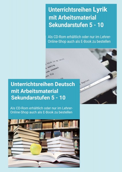 Gesamte Unterrichtsreihen Sachtexte + Lyrik: Sekundarstufe I