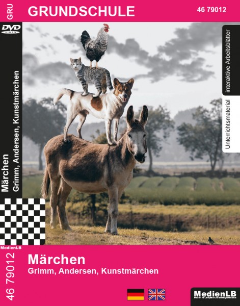 Märchen - Grimm, Andersen, Kunstmärchen: DVD mit Unterrichts- und Begleitmaterial