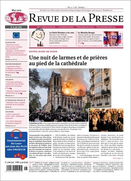 Schnupperabo: Revue de la Presse: Französisch lernen mit der Sprachzeitung