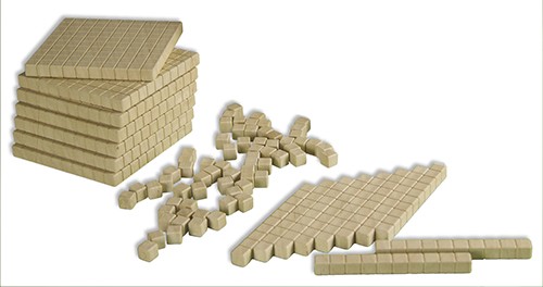 Klassensatz Dienes Grundsortiment, 432-tlg., ZR 1.000, naturfarben